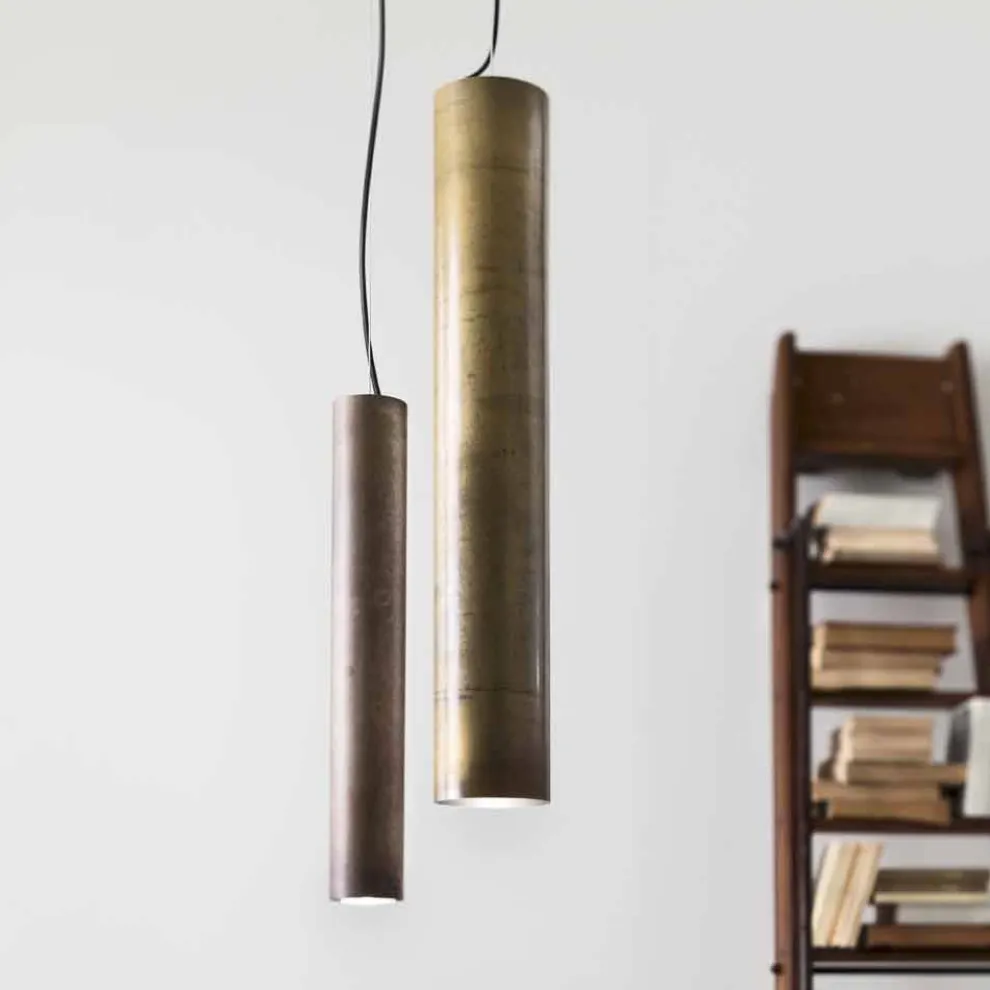 Hängelampe Zylinder Ø8 Girasoli von Il Fanale