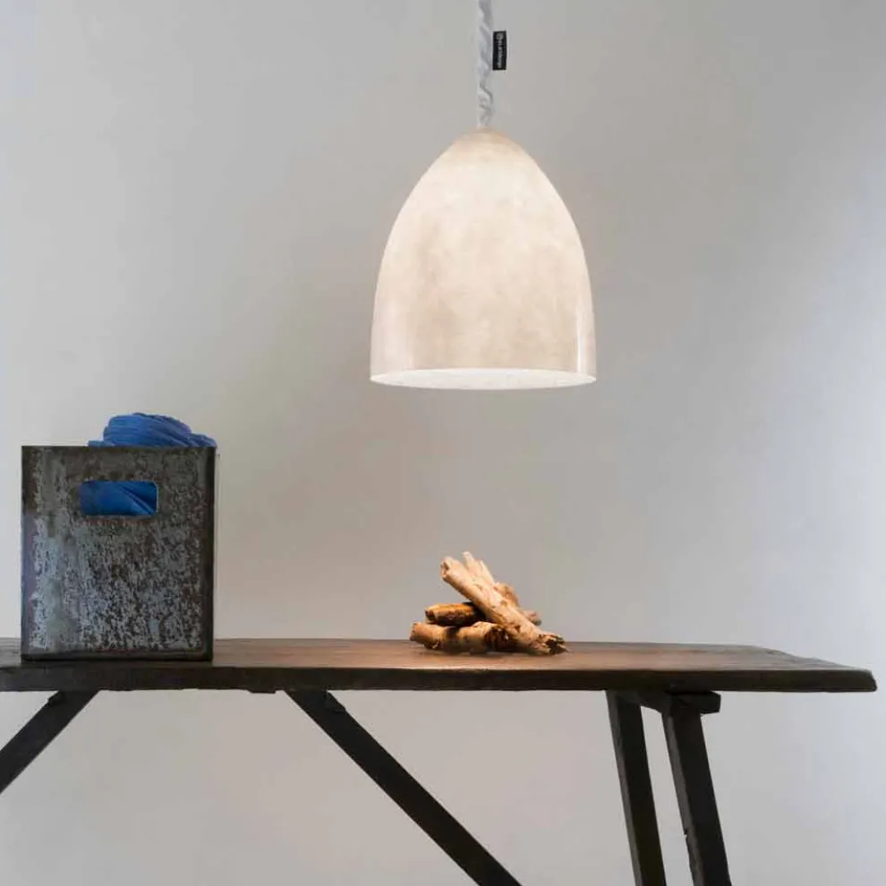 Hängeleuchte aus Nebulite In-es.artdesign Flower S Nebula Design