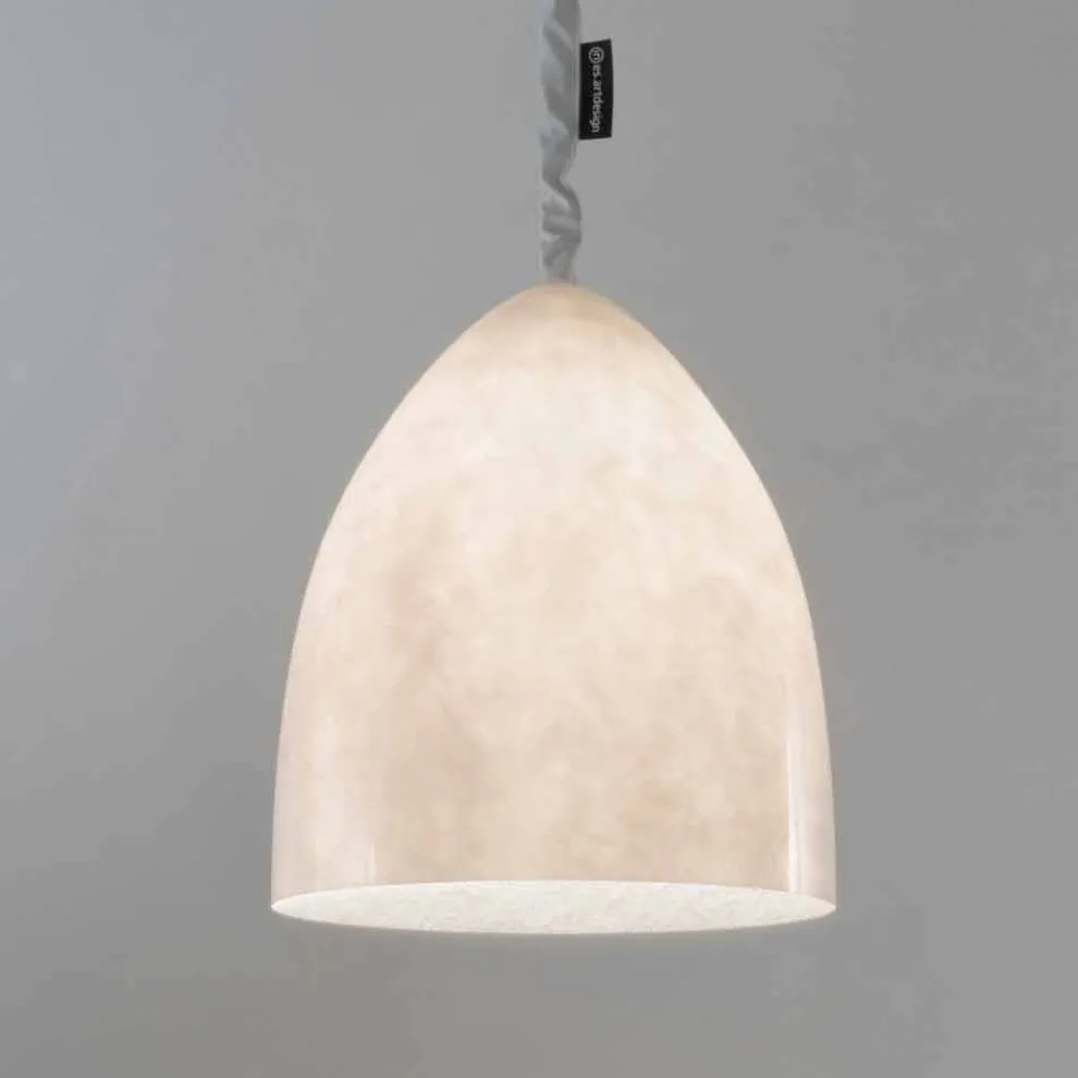 Hängeleuchte aus Nebulite In-es.artdesign Flower S Nebula Design