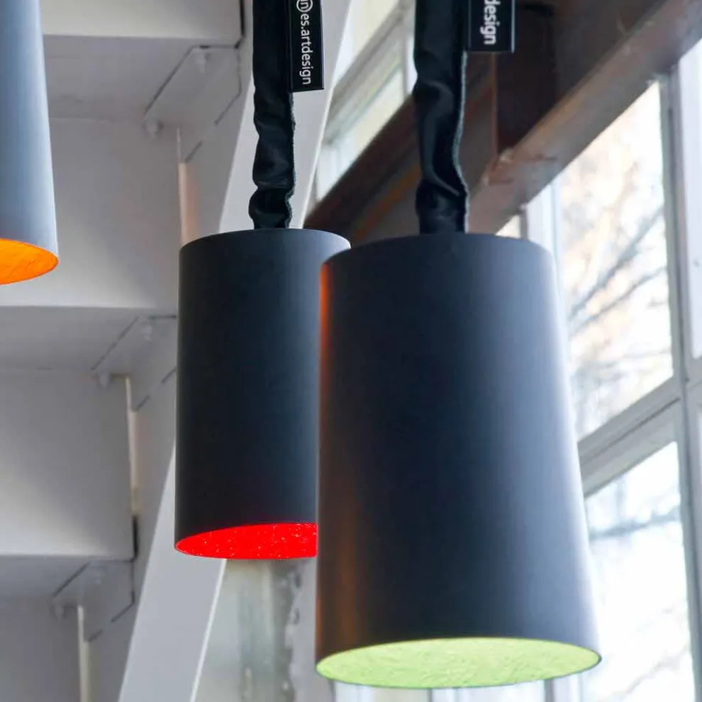 Hängeleuchte In-es.artdesign Paint Resin Blackboard