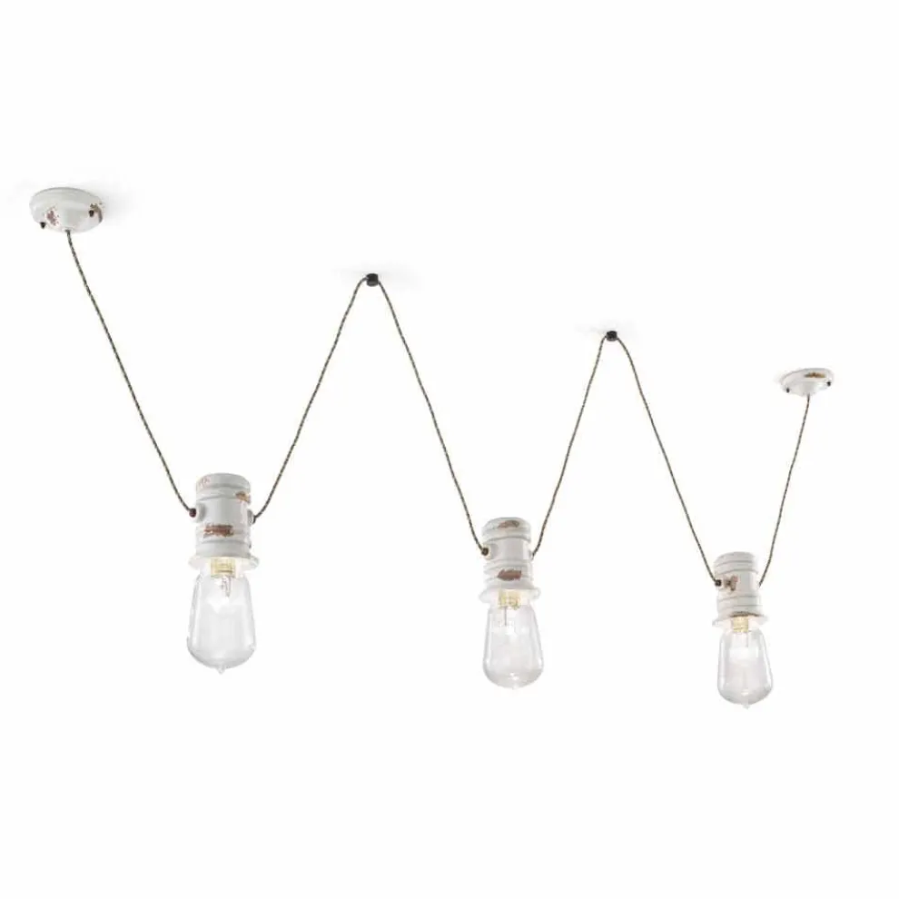 Hängeleuchte 3-Strahler Jayda Ferroluce