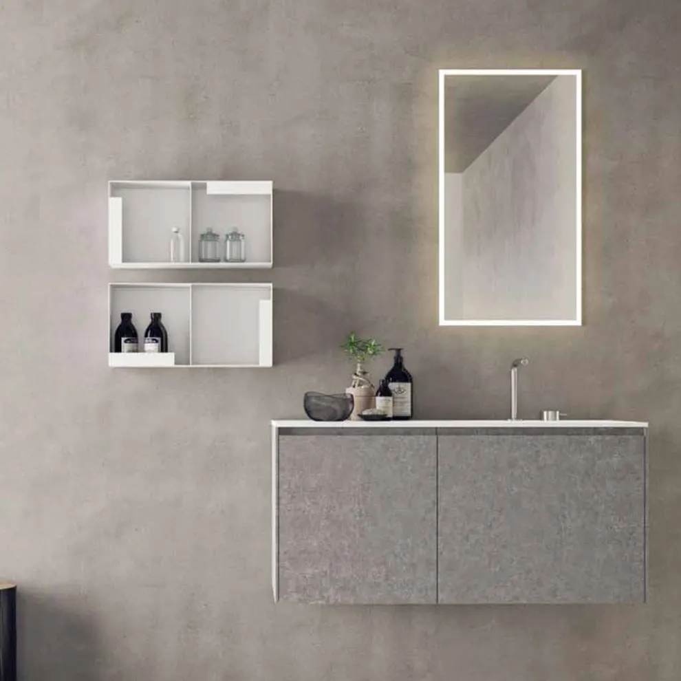 Hängende Designmöbel, moderne Badezimmerzusammensetzung - Callisi9