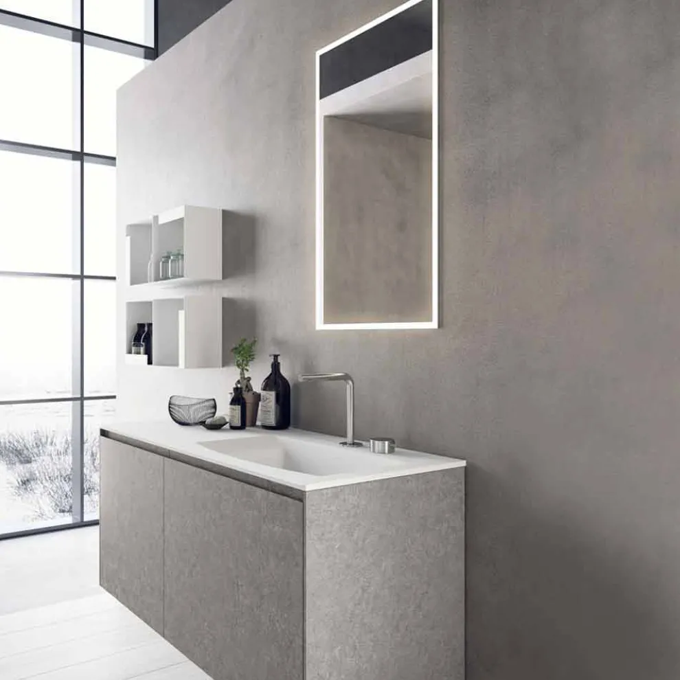 Hängende Designmöbel, moderne Badezimmerzusammensetzung - Callisi9