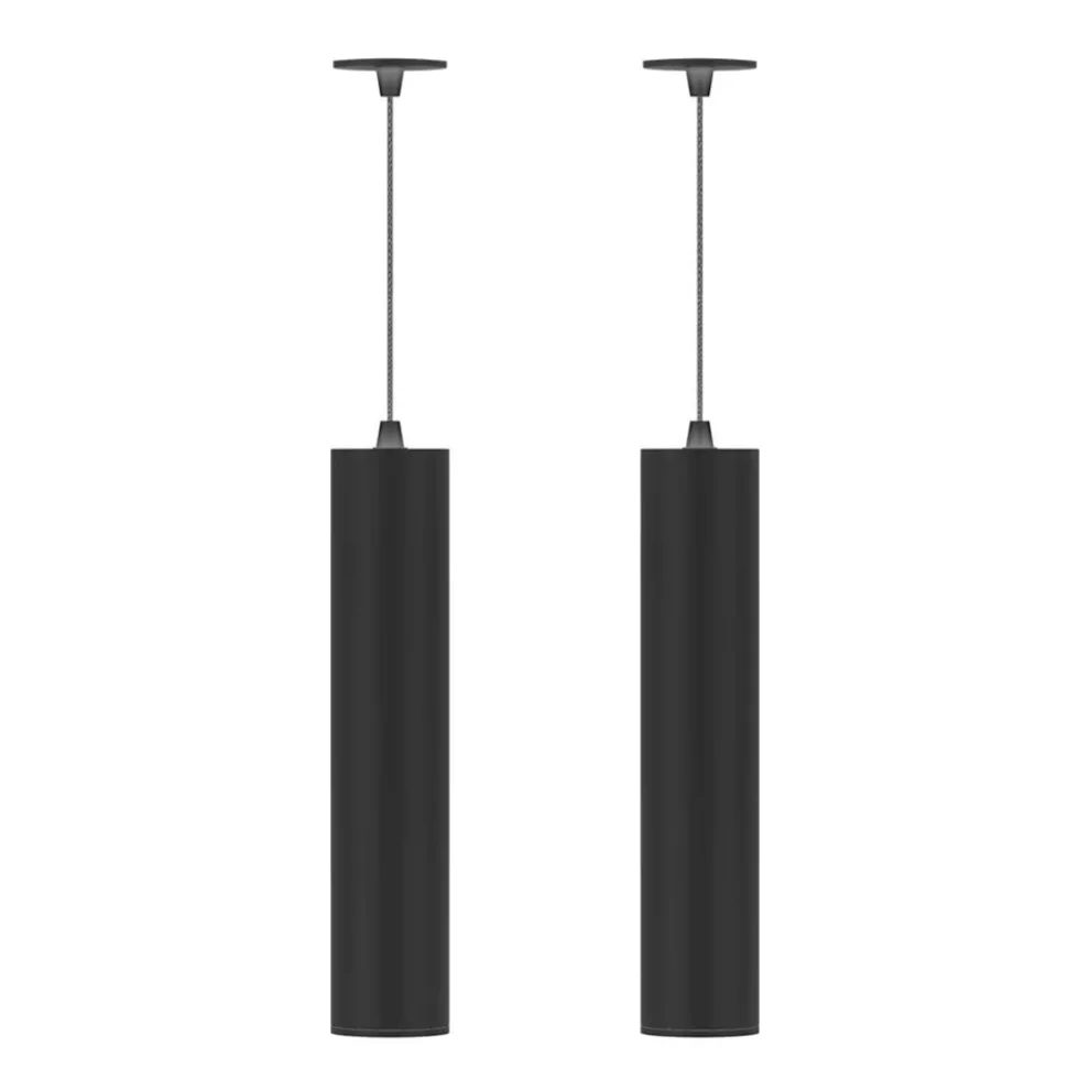 Hängende Einbauleuchte aus weißem oder schwarzem Aluminium, 2 Stück - Rebolla