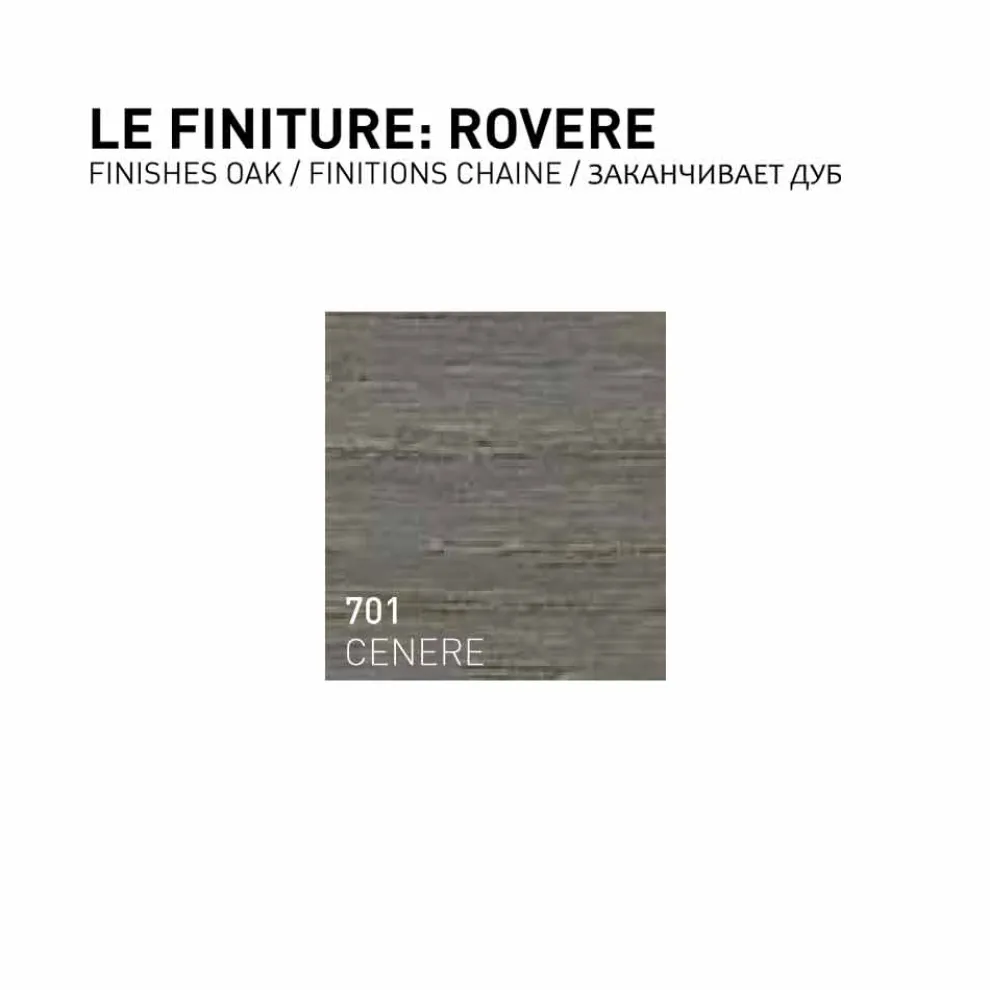 Hängendes Waschbecken in modernem Design Arya aus lackiertem Holz