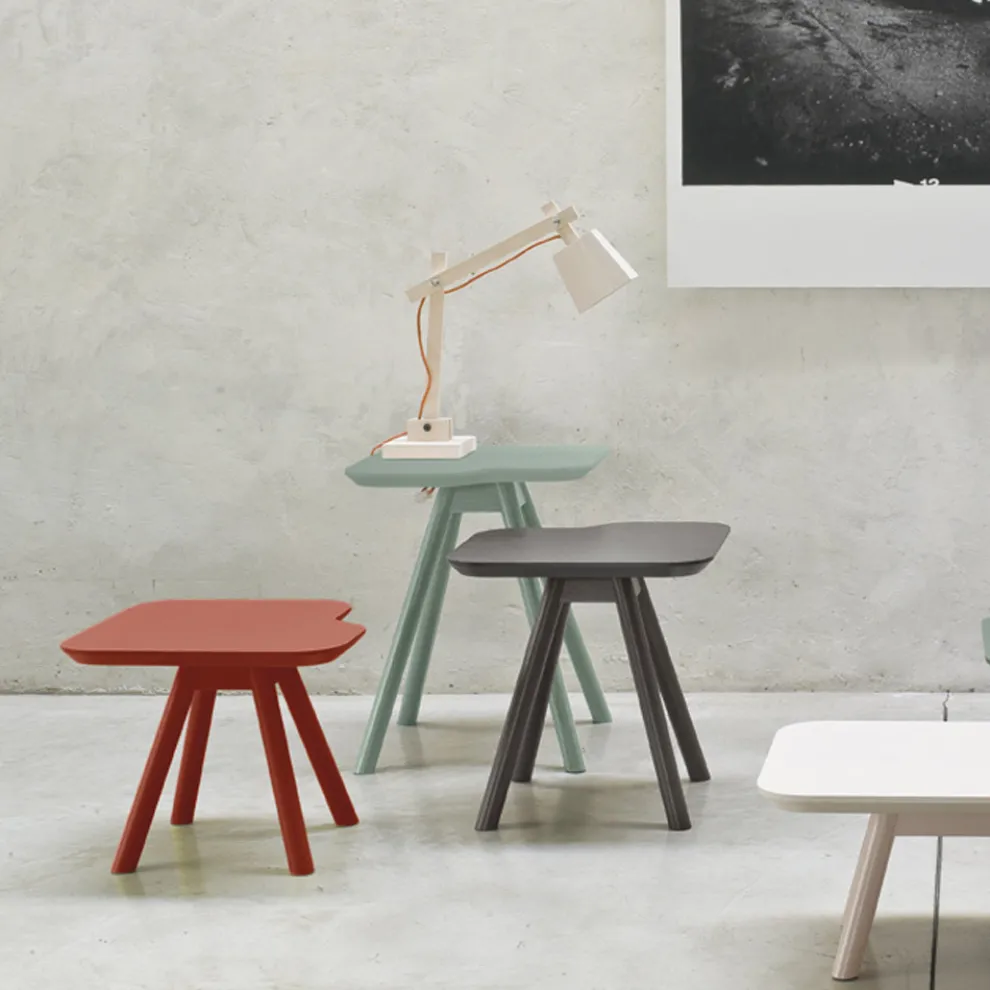 Hochwertiger Couchtisch aus massiver Esche Made in Italy - Ulm