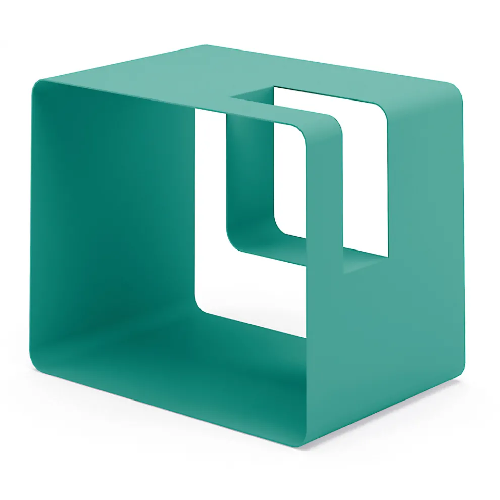 Hochwertiger farbiger Metallboden-Zeitungsständer Hergestellt in Italien - Imane