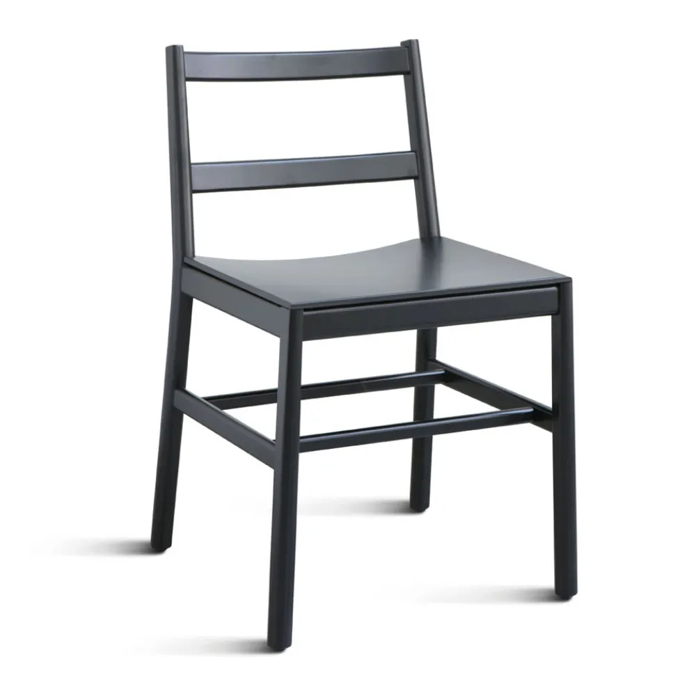 Hochwertiger Stuhl aus massivem Buchenholz Hergestellt in Italien, 2 Stück - Nora