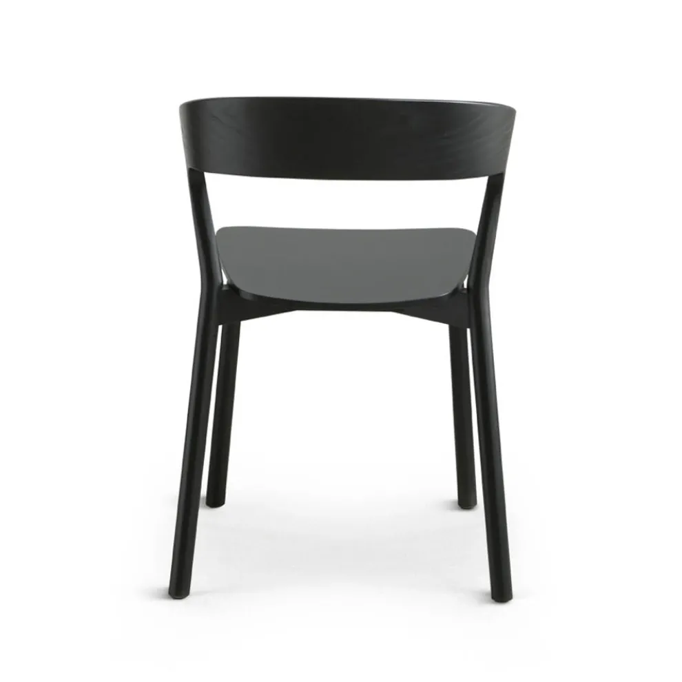 Hochwertiger Stuhl aus Eschenholz Made in Italy, 2 Stück - Oslo