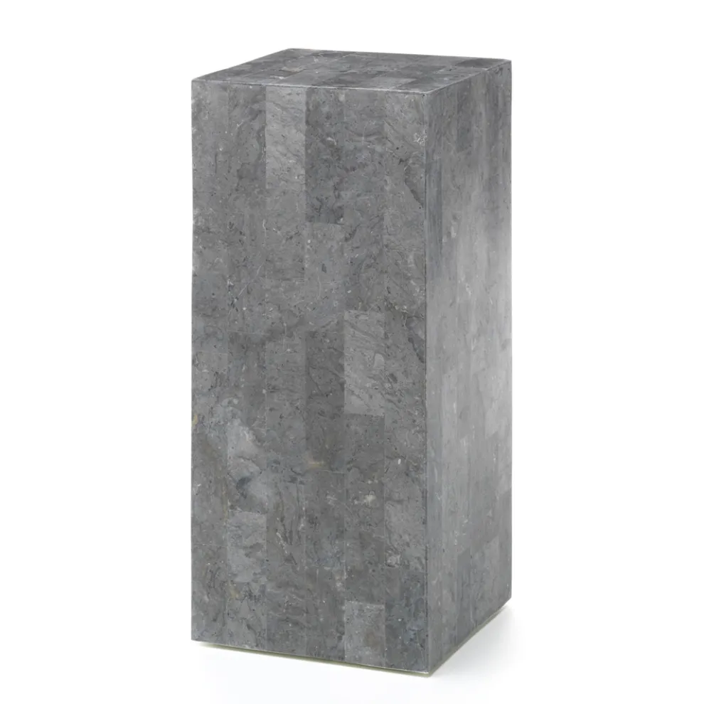 Hoher Couchtisch in Fossil Stone Grey Finish – Florida