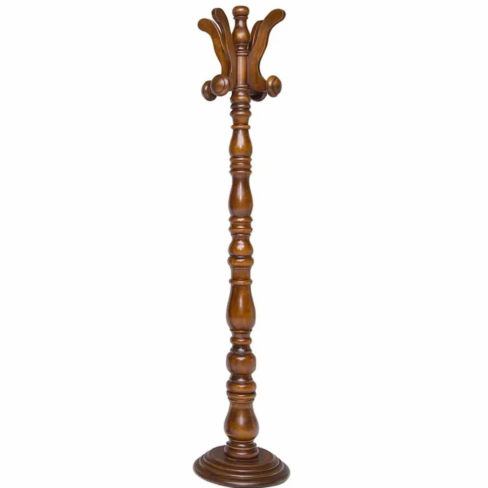 Holzbodengarderobe mit MDF-Basis hergestellt in Italien Martino