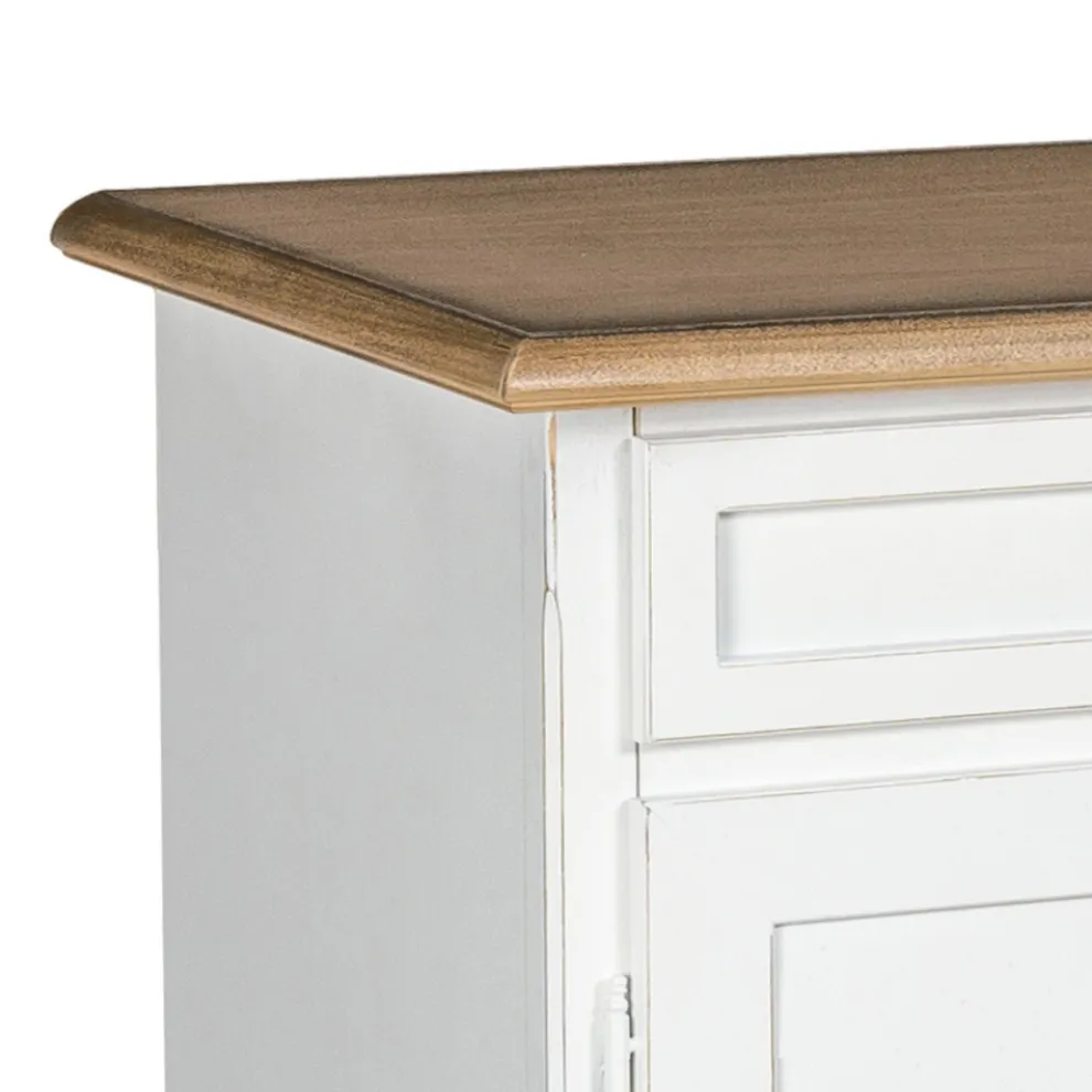 Holz-Sideboard mit 3 Schubladen und 3 Türen, hergestellt in Italien – Uller