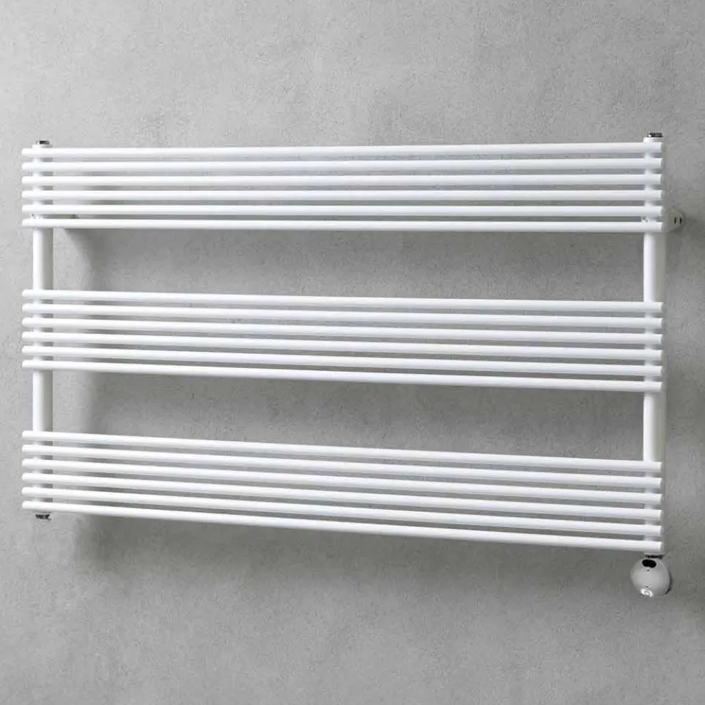 Horizontal Electric Design Wandheizkörper aus Stahl bis 700 W - Nibbio