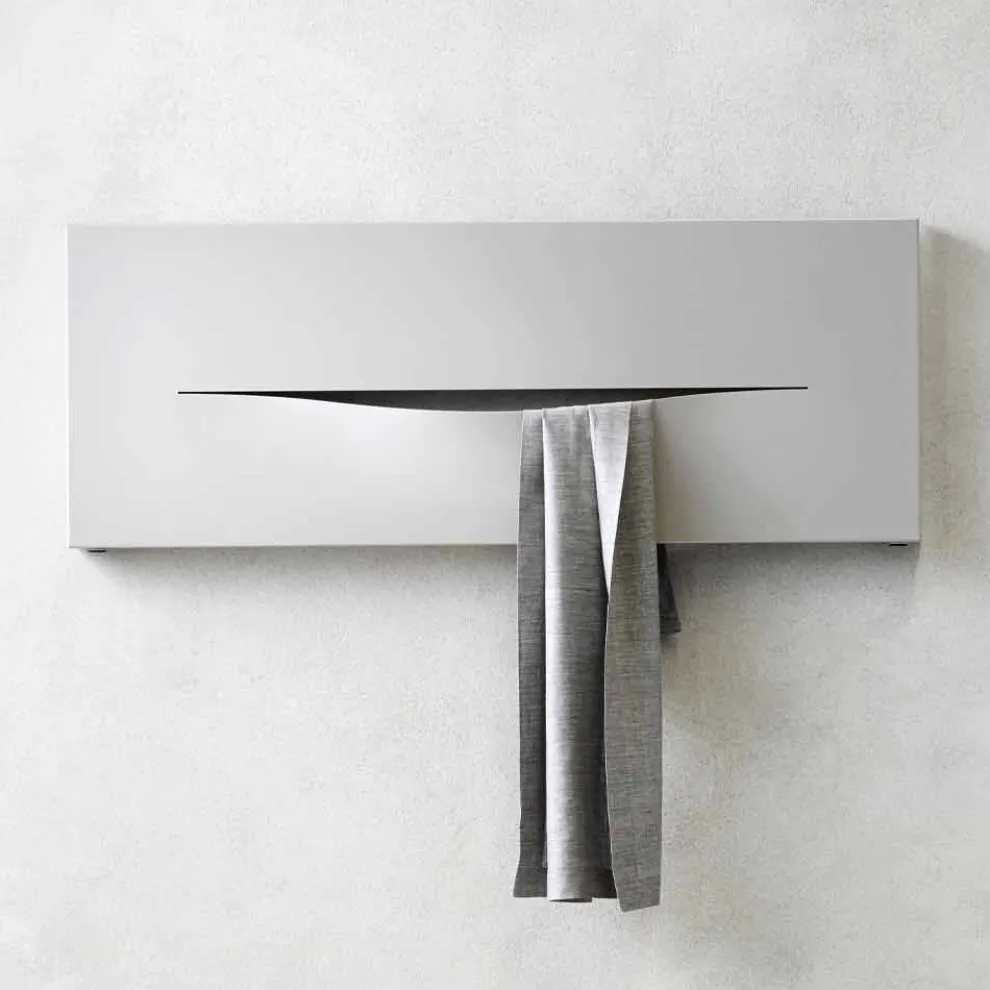 Horizontale Ausführung Hydraulische Strahlungsplatte aus Stahl bis 820 W - Schnitt