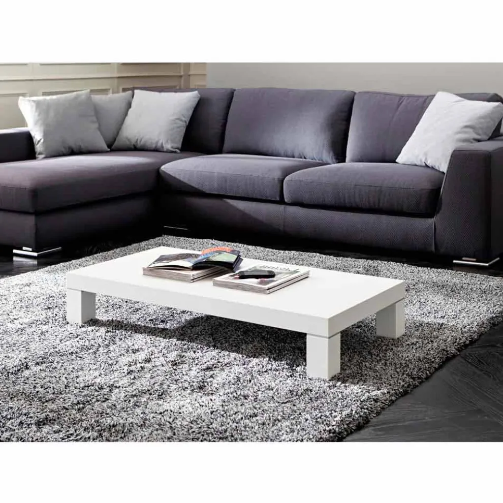 HPL Couchtisch mit Metallbeinen Made in Italy - Nebbiolo