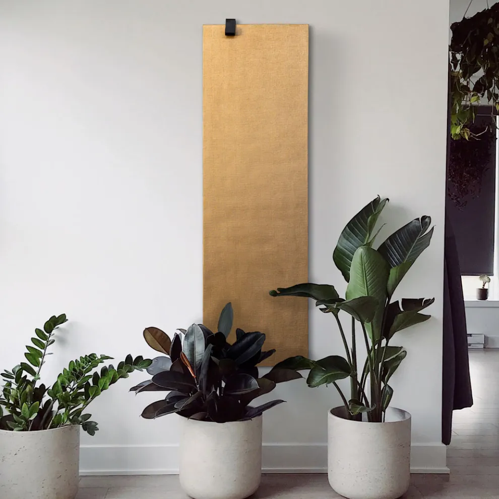 Hybridheizkörper aus italienischem Marmorpulver mit Thermostat - Texturee