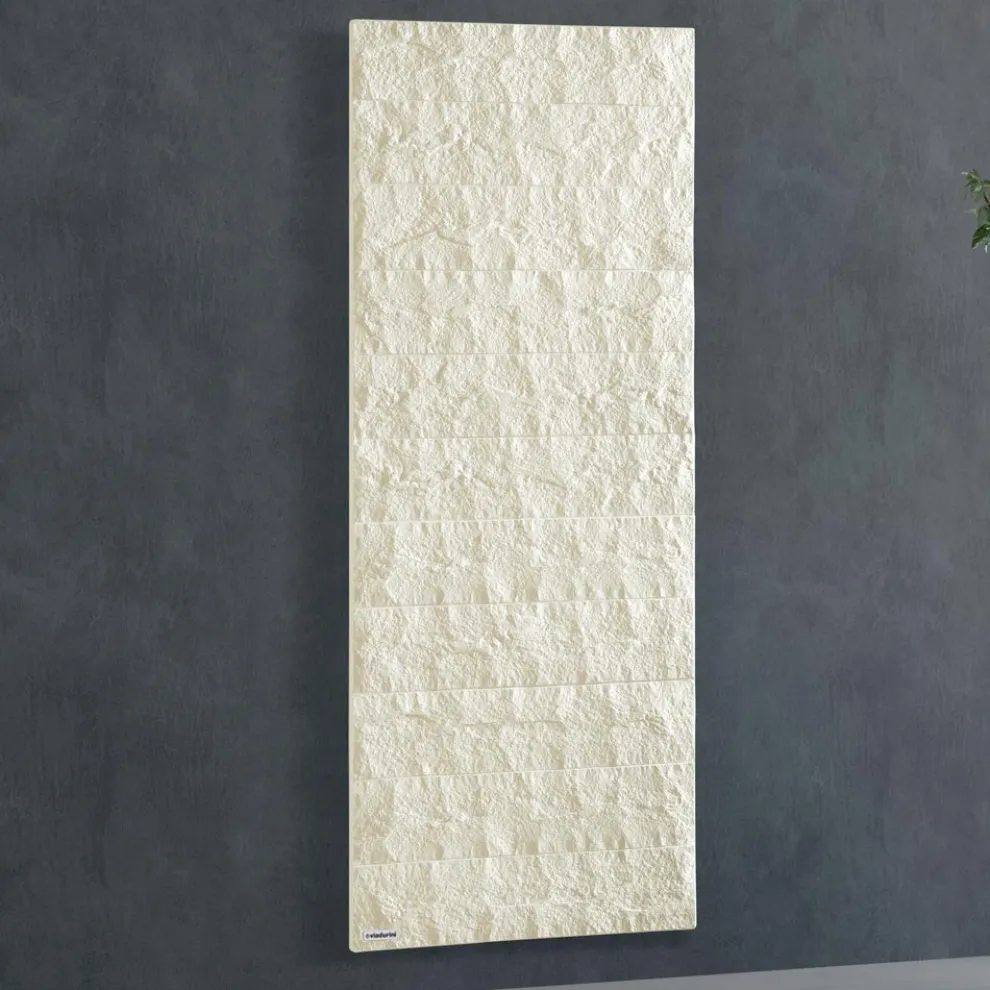 Hybridheizkörper bis zu 1400 Watt in italienischem Marmorpulver - Terraa