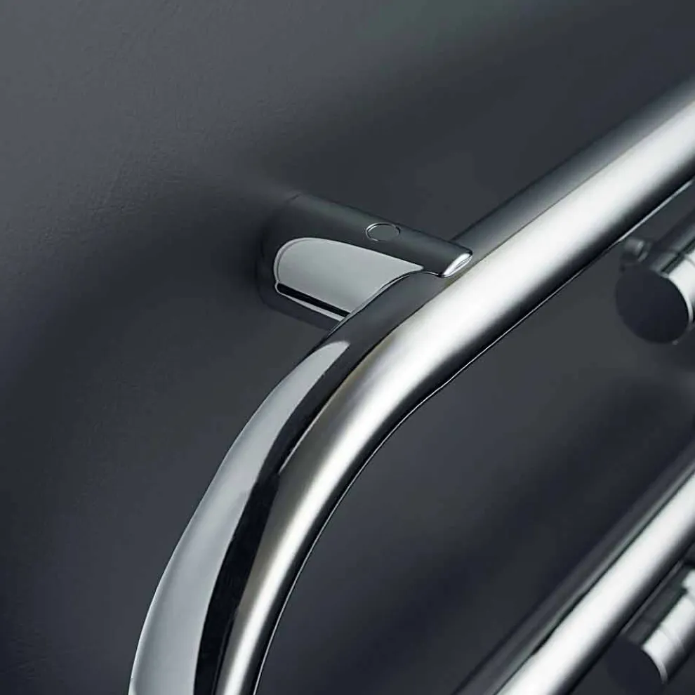 Hydraulischer Design Heizkörper Büroklammer verchromt von Scirocco H