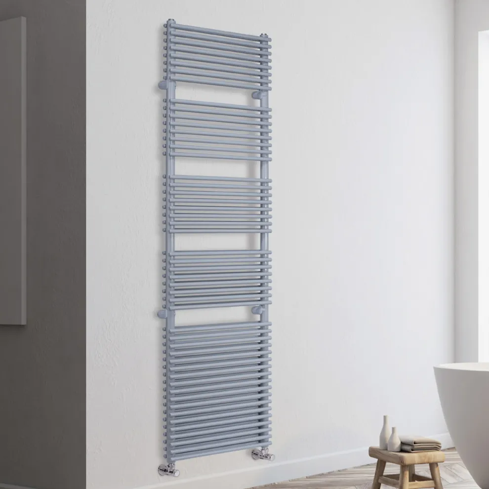 Hydraulischer Handtuchwärmer in Stahl-Aluminium-Ausführung, hergestellt in Italien – Brioches