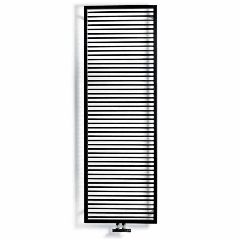 Hydraulischer Handtuchwärmer für Badezimmer aus Graphitstahl - Shadow von Scirocco