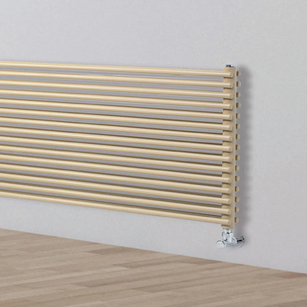 Hydraulischer Heizkörper aus Stahl mit doppeltem Abschnitt aus Made in Italy Elements – Pod