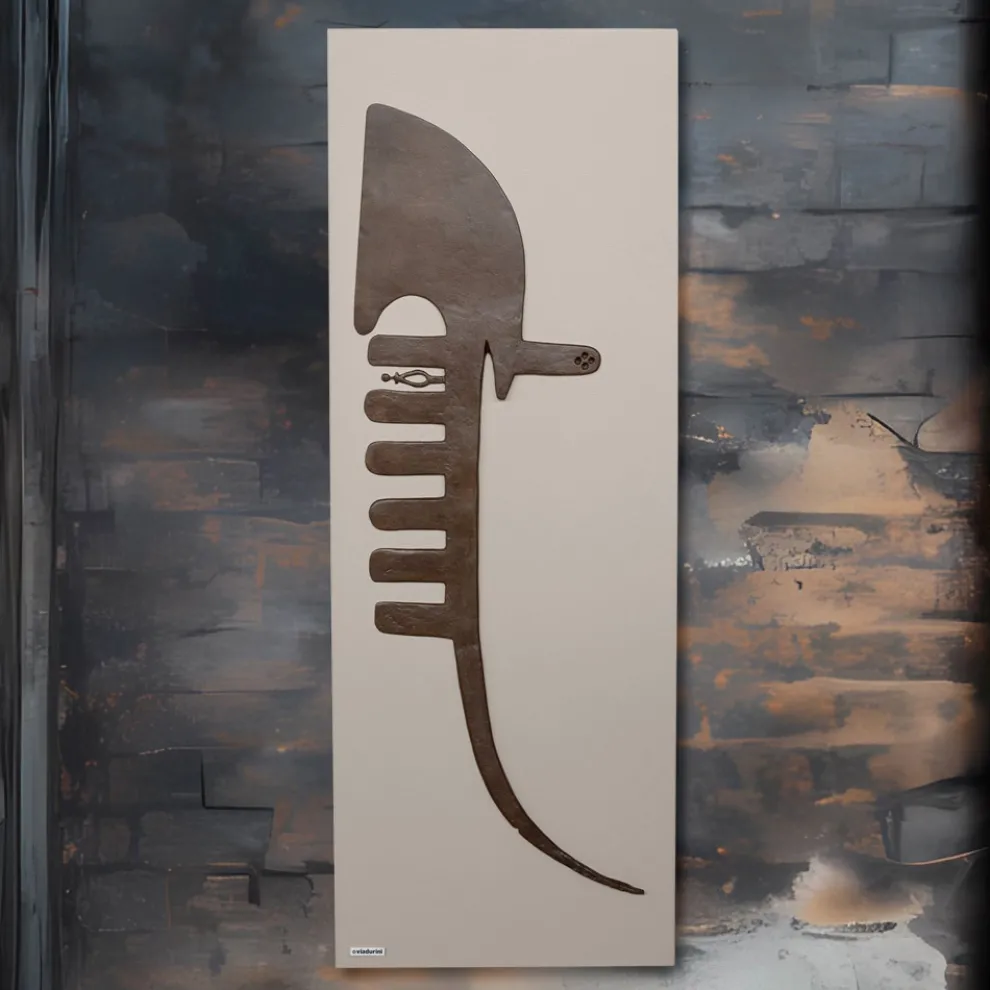 Hydraulischer Heizkörper aus recyceltem Marmorpulver. Made in Italy - Venedig