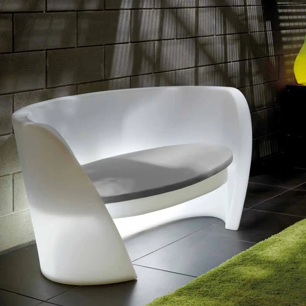 Innen aus Polyäthylen hergestelltes Polyäthylen-Sofa "Slide Rap"