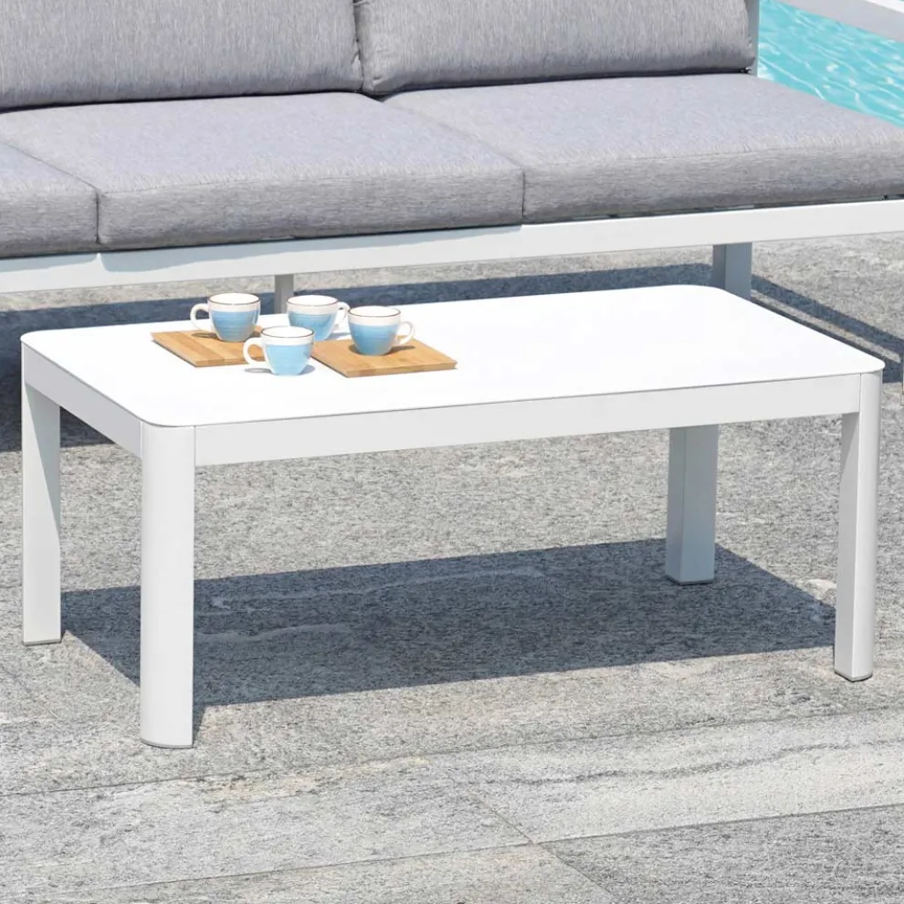 100x55 cm Gartentisch aus Aluminium mit verschiedenen Oberflächen - Mickey Mouse