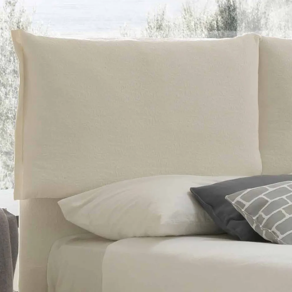 Modernes Doppelbett, mit dünnem Untergestell und ohne Box, Iorca von Bolzan