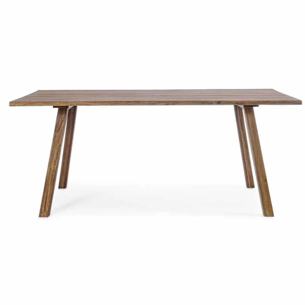 Esstisch im Freien in Acacia Wood Oil Finish - Leonard