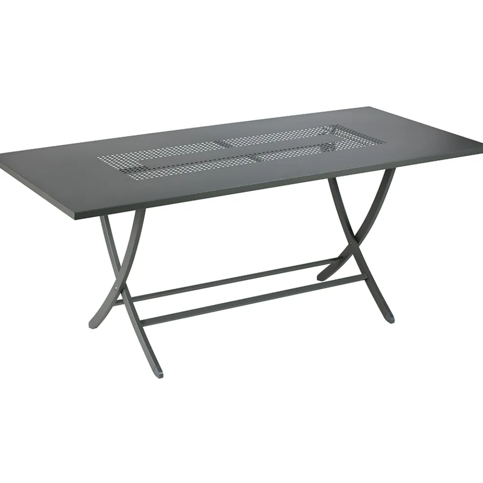 Gartentisch aus verzinktem Stahl, hergestellt in Italien – Blair