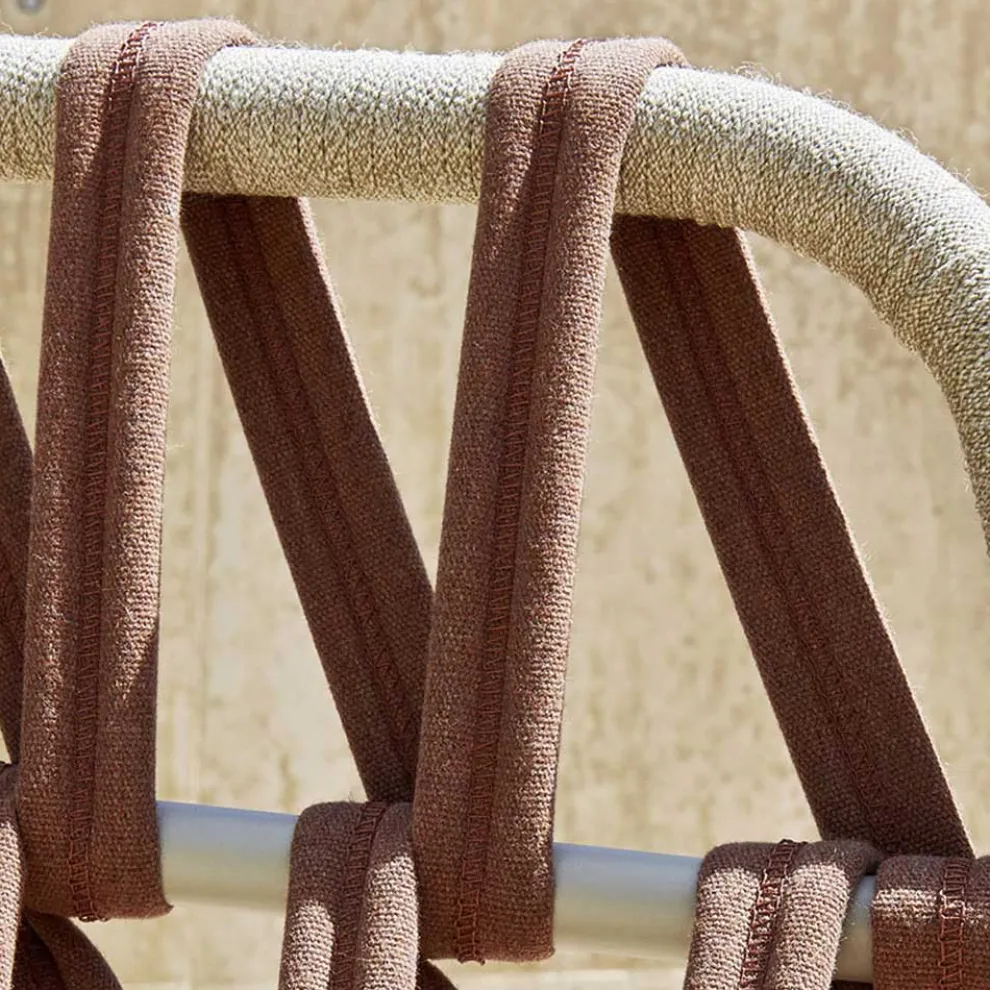 3-Sitzer Outdoor-Sofa mit Kissen Made in Italy - Emmacross von Varaschin