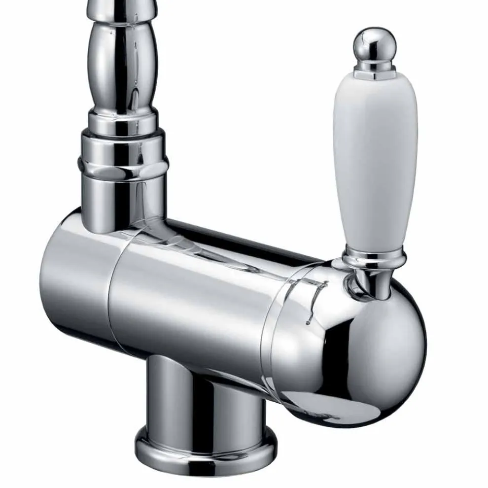 Klassischer Messing-Spülbeckenmischer Made in Italy - Annodo