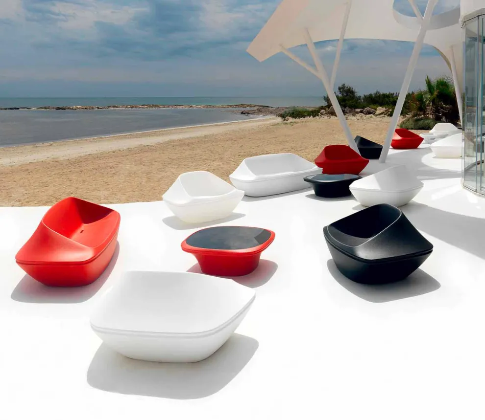 Modernes Design Outdoor Sofa Ufo von Vondom aus Polyethylenharz