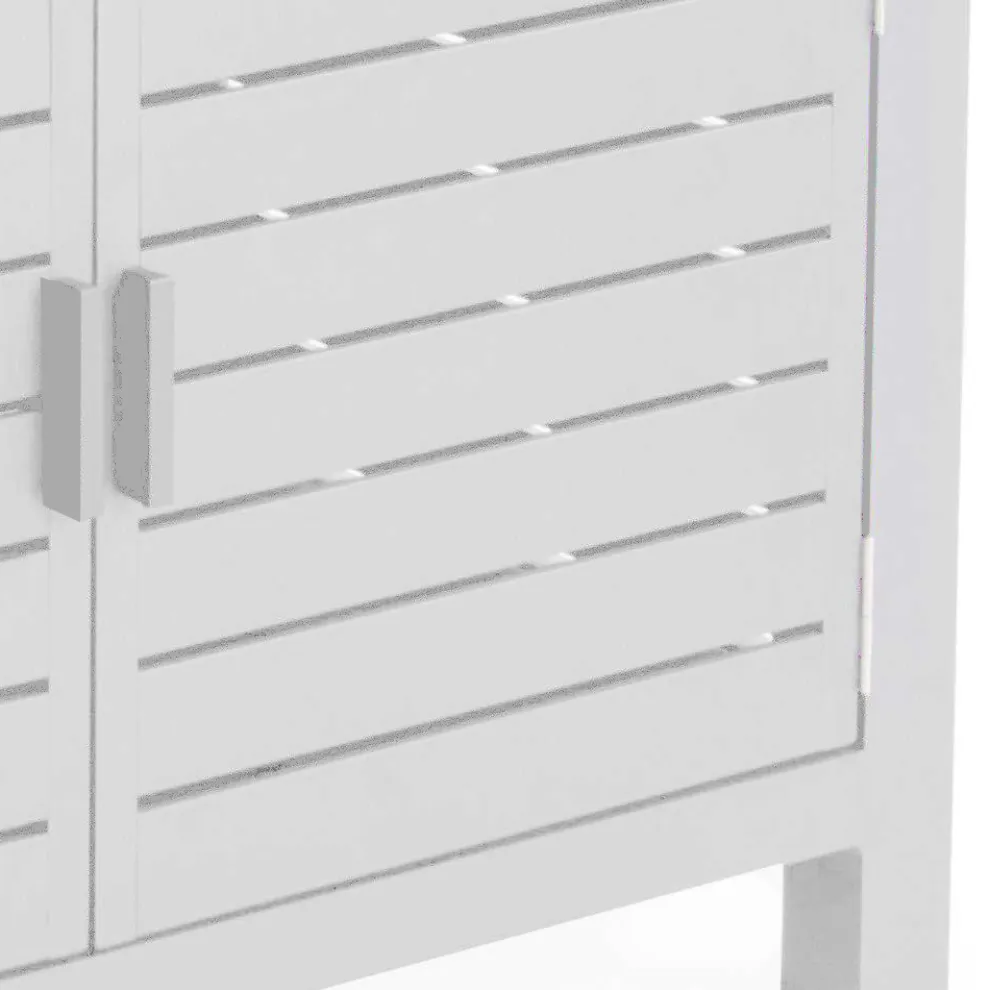 Outdoor-Schrank aus Aluminium mit 2 Türen - Kamera