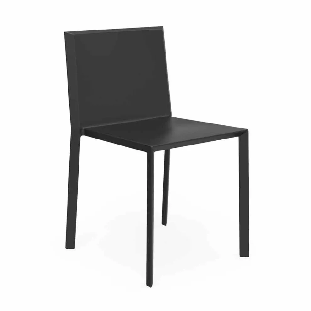 Stapelbarer Stuhl Vondom Quartz im Freien, modernes Design, 4 Stück