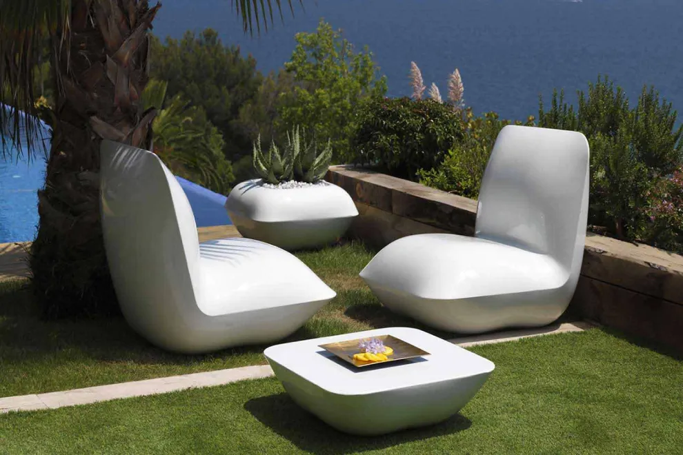 Moderner Gartensessel aus Polyethylen von Vondom