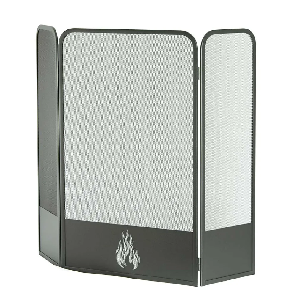 Herdschutz mit 3 Metalltüren, hergestellt in Italien – Cigno