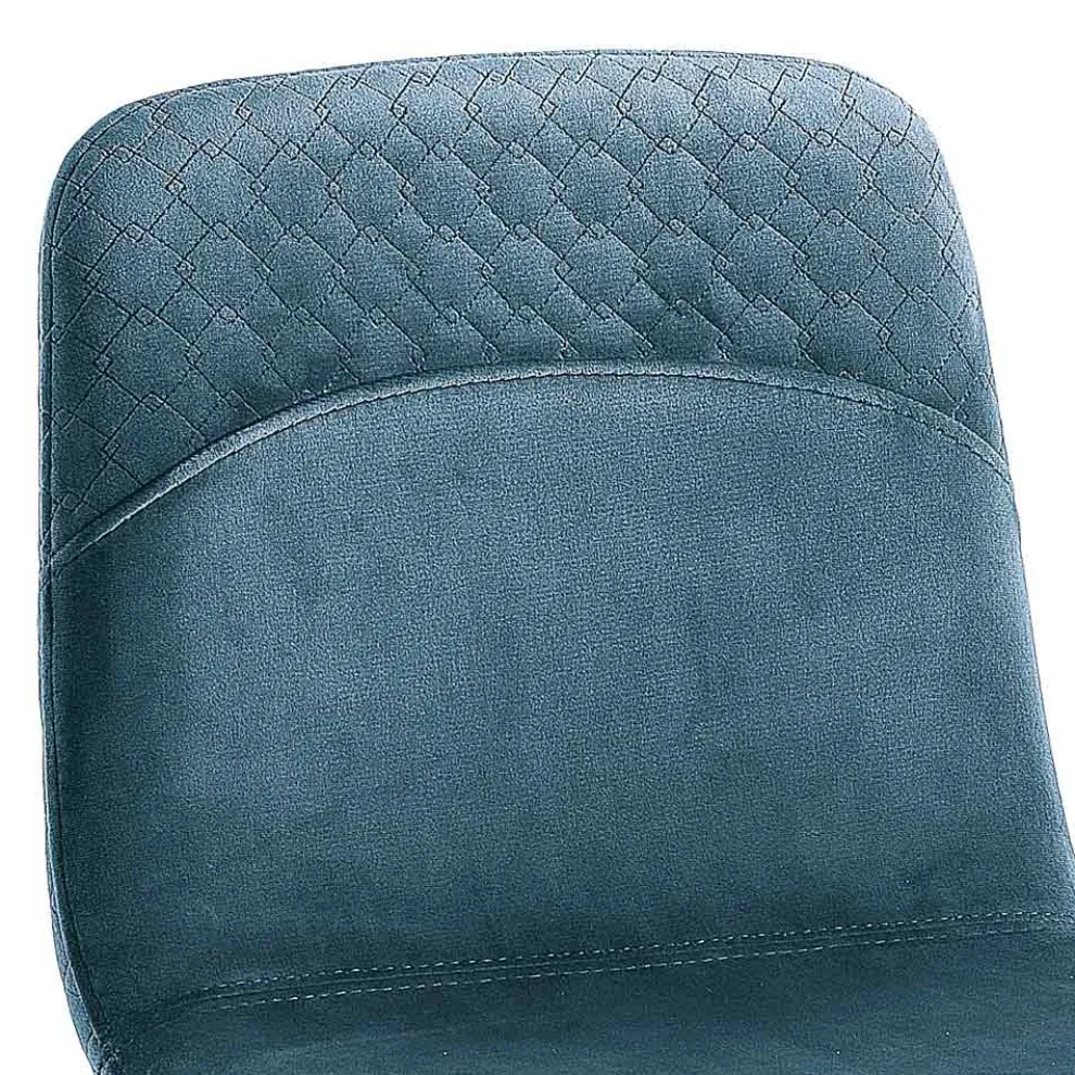Küchenhocker in farbigem Samt Modernes und elegantes Design - Bizet