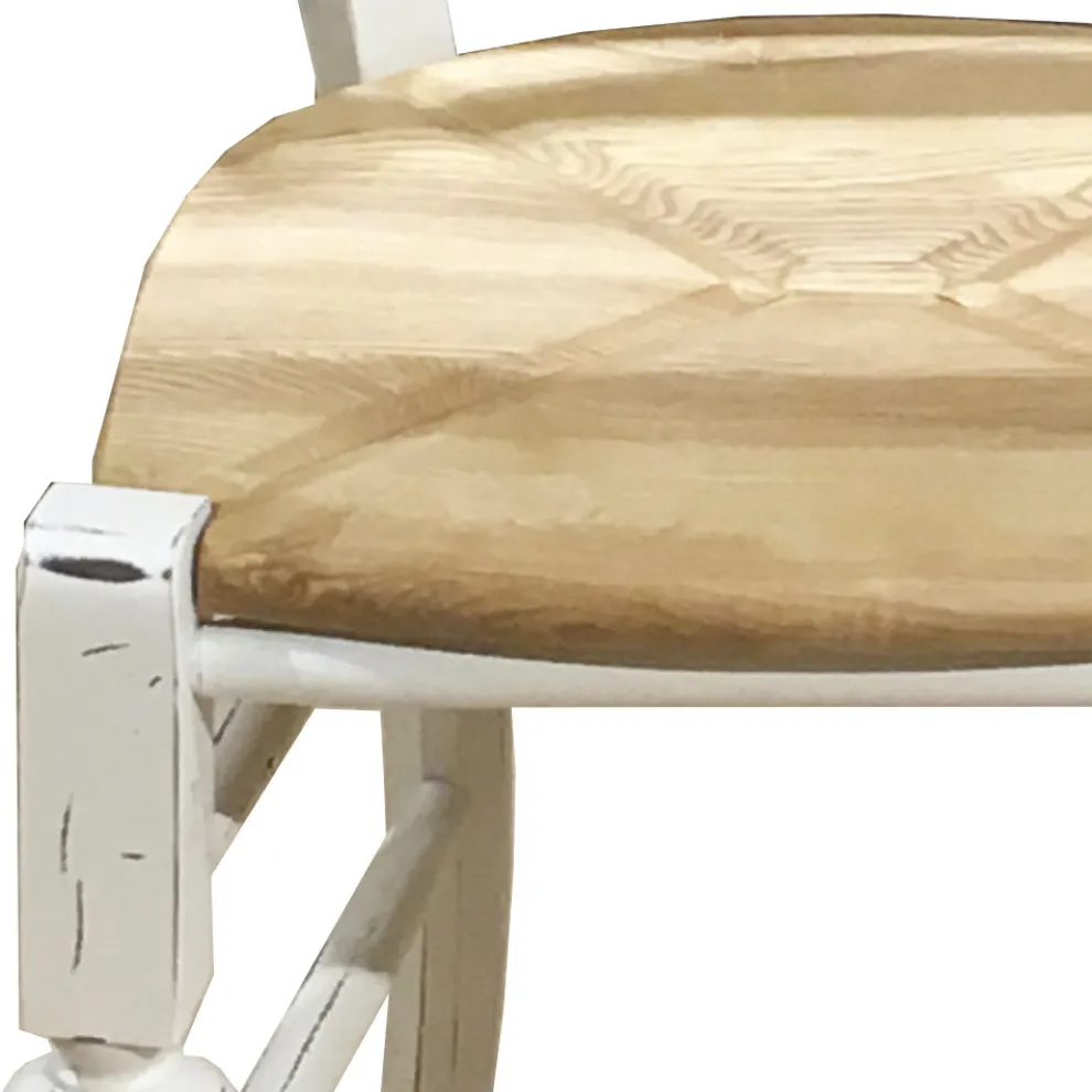 Küchenstuhl aus Eschenholz, vollständig in Italien hergestellt - Thanos