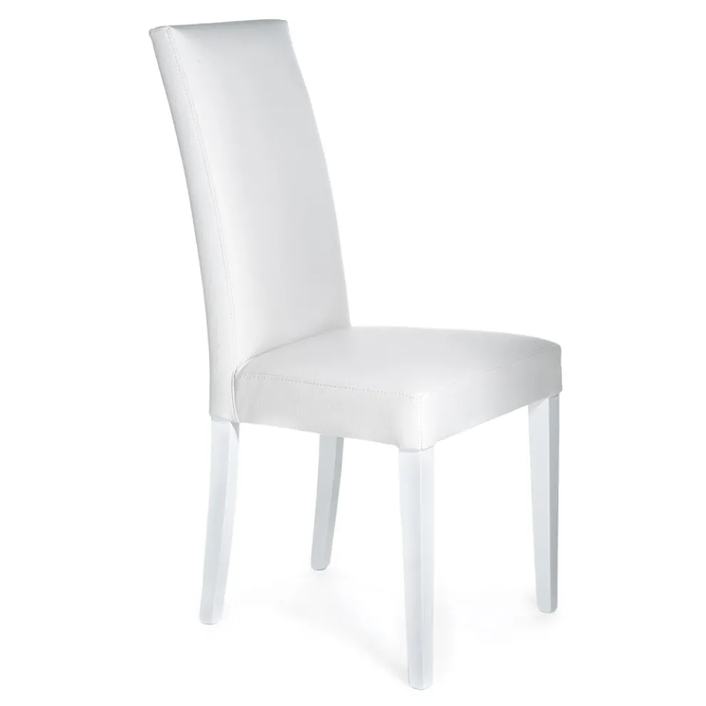 Küchenstuhl mit Kunstleder bezogen Made in Italy 2 Stück - Barilla