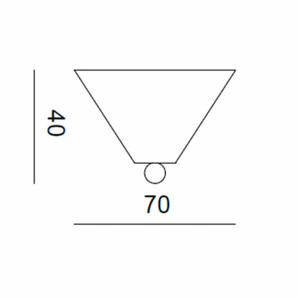 Keramik Baldachin für Lampen, Battistea 975ST - Toscot Zusammensetzung