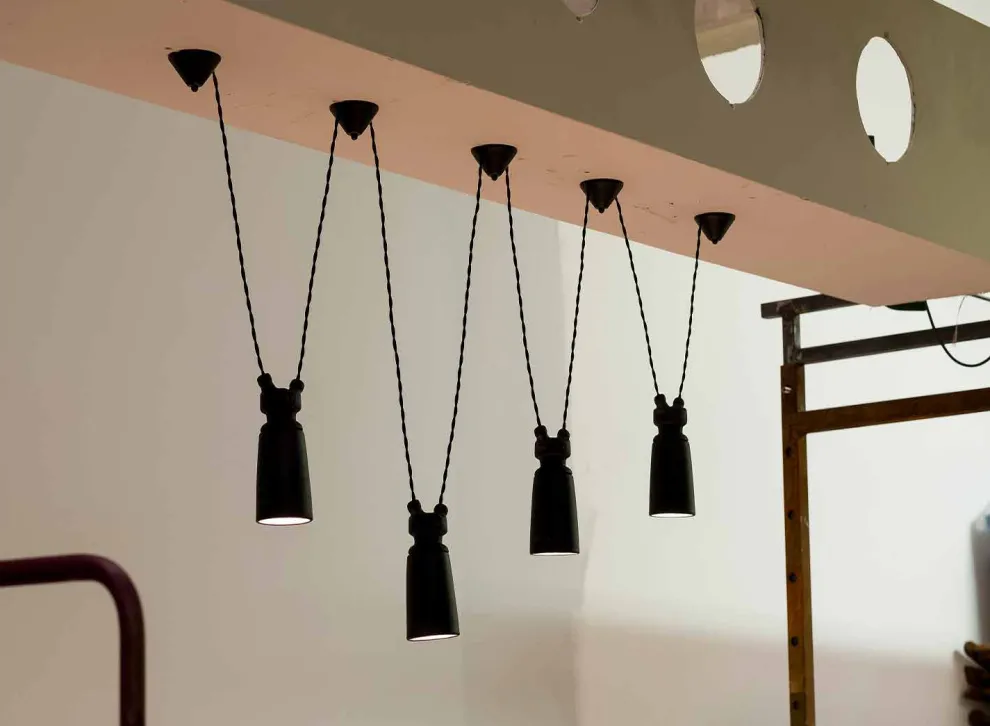 Keramik Pendelleuchte für Battersea - Toscot Komposition