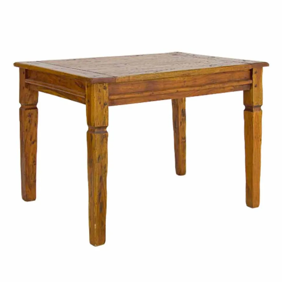 Klassischer ausziehbarer Tisch Bis zu 290 cm in Massivholz Homemotion - Carbo