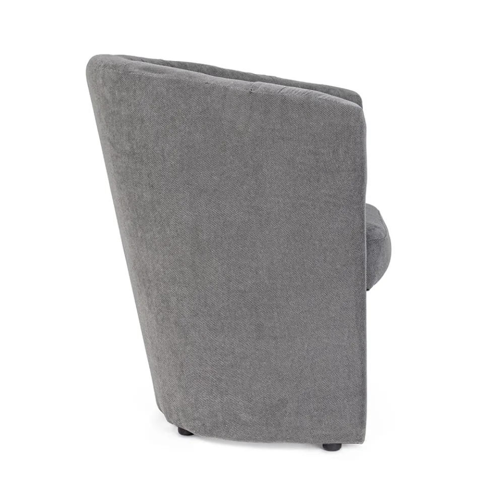 Klassischer Polstersessel aus Holz und Stoffbezug - Bellagio