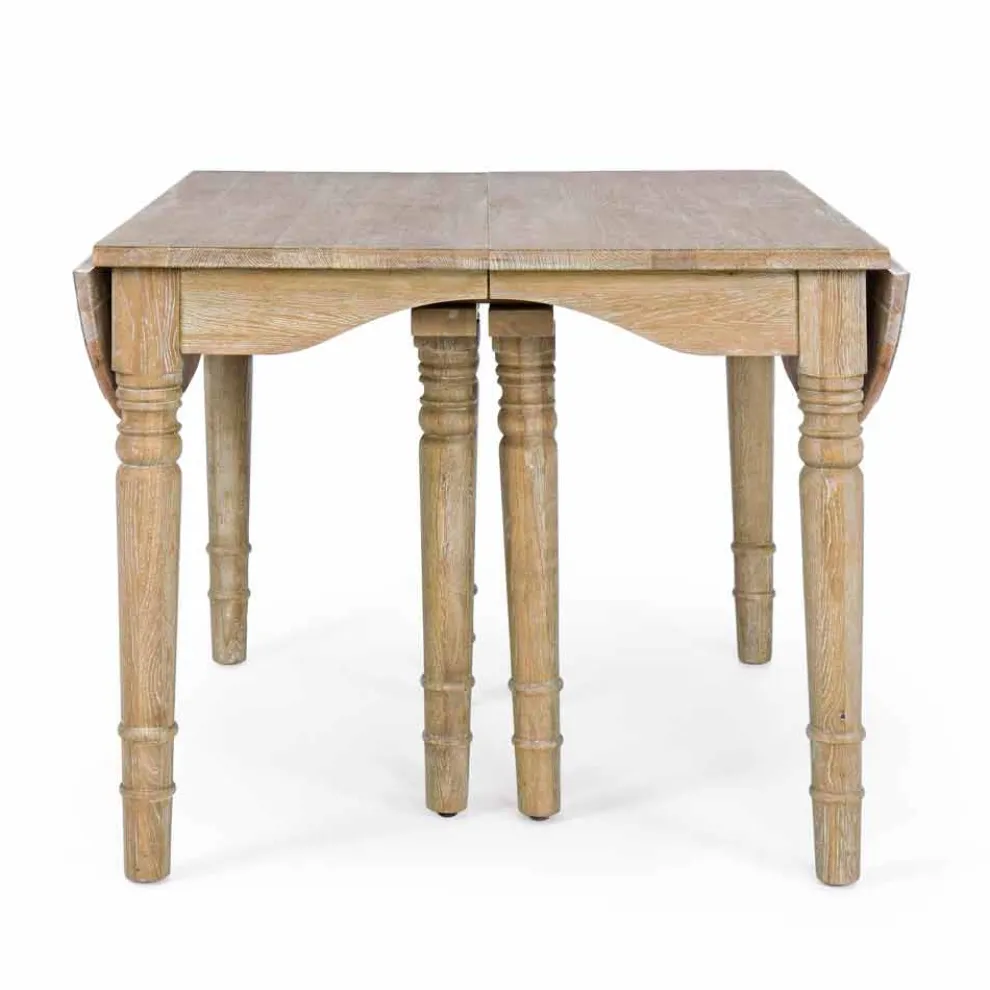 Klassischer Tisch aus Massivholz ausziehbar Bis zu 382 cm Homemotion - Brindisi