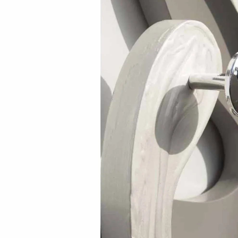 Kleiderhaken für die Wand in modernem Design Perlmutt Effekt Corey