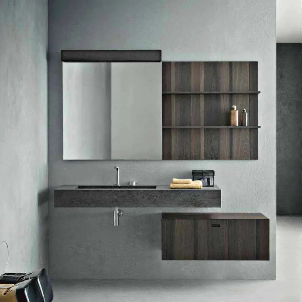 Komposition für hängendes Badezimmer und modernes Design Made in Italy - Farart9