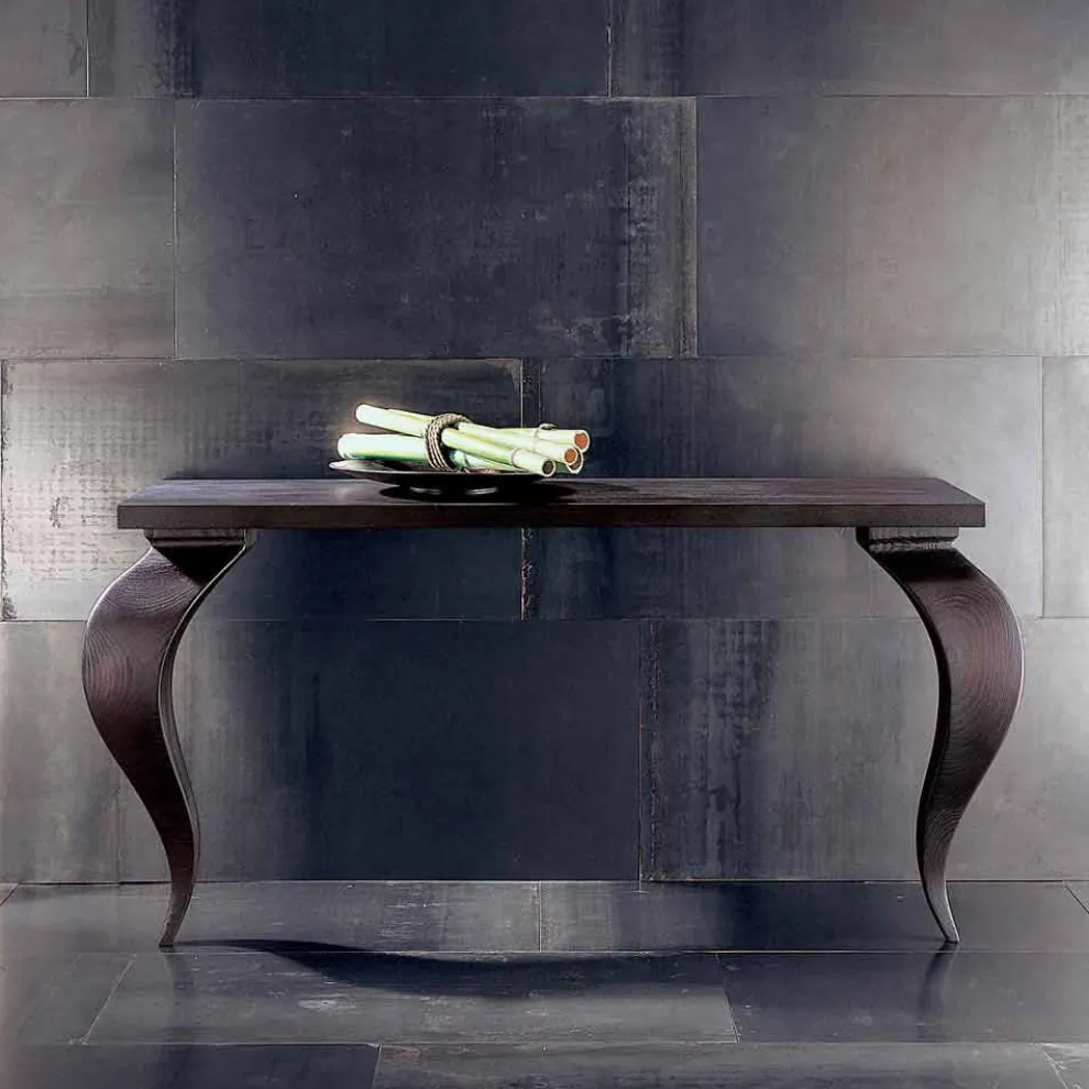 Konsole aus Massivholz in modernem luxury Design, 150x50cm Tino