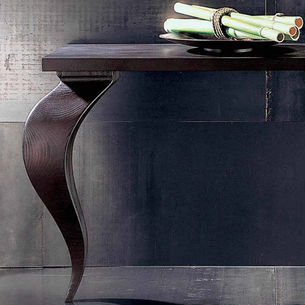 Konsole aus Massivholz in modernem luxury Design, 150x50cm Tino